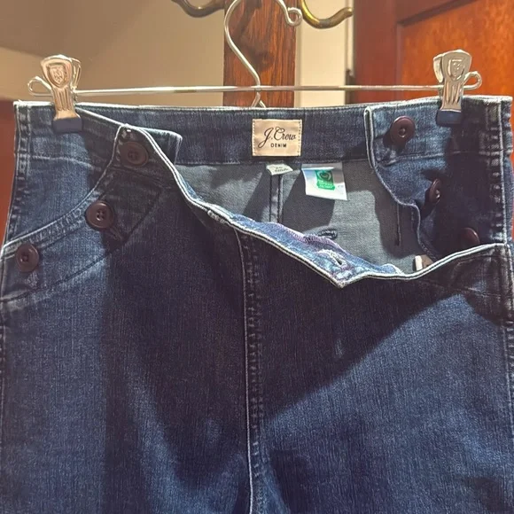 J. Crew Sailor Jeans Wide Leg Size 26 - Picture 4 of 5